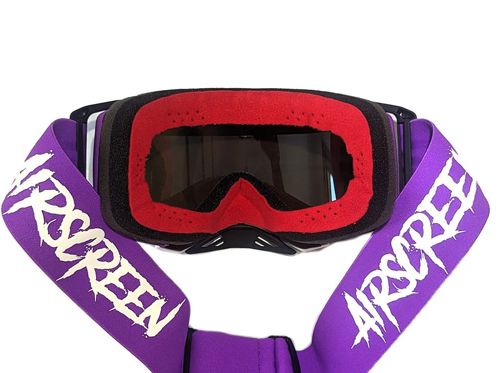 AirScreen AERO 05 EX goggle purple 2